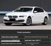 BMW 5 Series F10/F18 M5 Black Carbon Fiber Quad Exhaust Tailpipe with M Logo