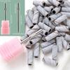 Small Sanding Bands for Nails Drill Nail Sanding Drill Bits Set 80/120/150/180/240 Grits Nail Sanding File for Nail