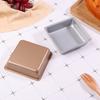 4Inch Mini Square Carbon Steel Baking Tray Pizza Cake Mold Non-Stick Bakeware Air Fryer Oven Tart Pan Kitchen Cooking Tool