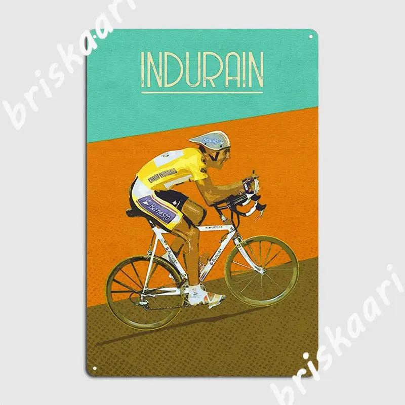 

Miguel Indurain Poster Metal Plaque Cinema Kitchen Garage Club Customize Plaques Van Aert Tin sign Poster 20x30cm