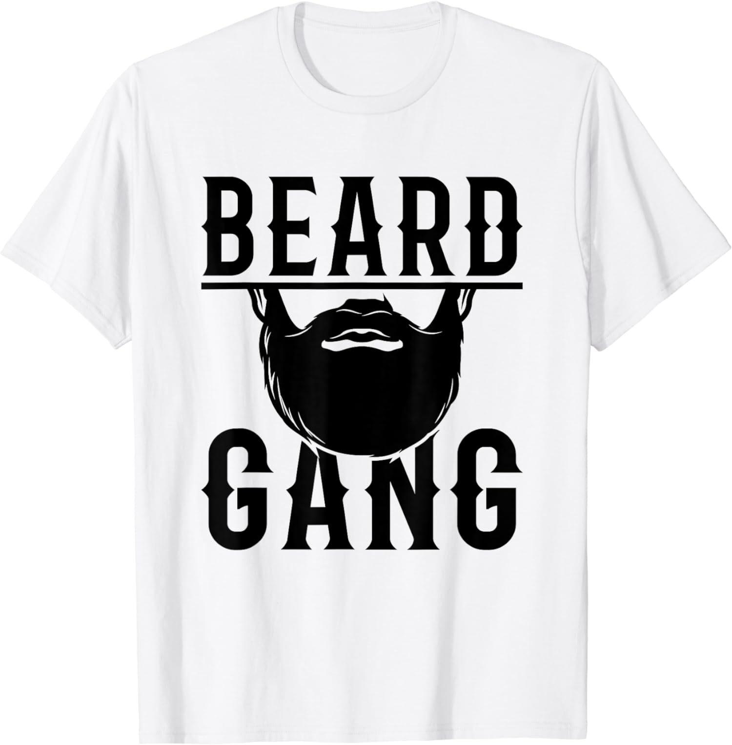 NEW LIMITED Beard Funny Bearded Male Man Facial Hair T-Shirt L