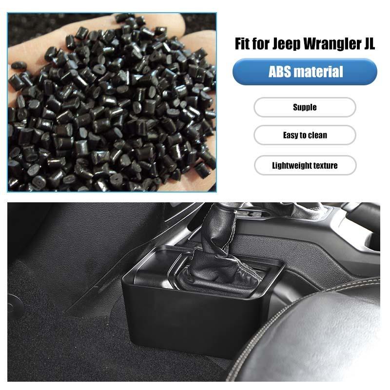 Contenitore Organizzatore Scatola Portaoggetti Cambio Sedile Guidatore Per Jeep Wrangler JL Per JT Gladiator 2018 In Poi Accessori per Riporre e Mettere in Ordine