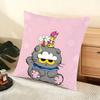 Cute Cat Cushion Cover Soft Short Plush Pillow Cover Smooth Cozy Texture Aesthetic Cushion Case Home Decor