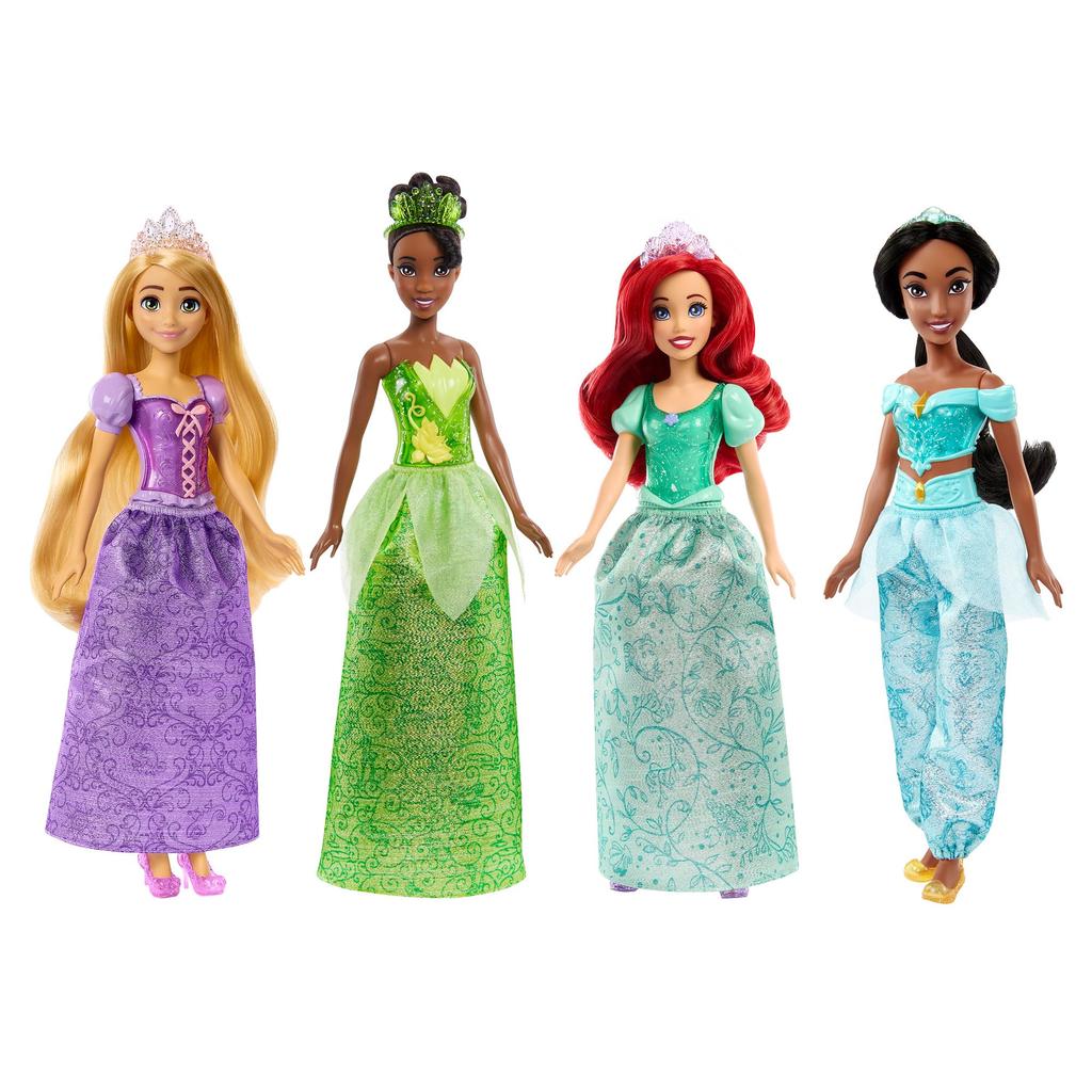 Mattel Disney Princess Fashion Doll Princess Premium Collection (13 Dolls Collector's Box) Dress Up DollHouse PlayPretend Play 3 Years Old and Up