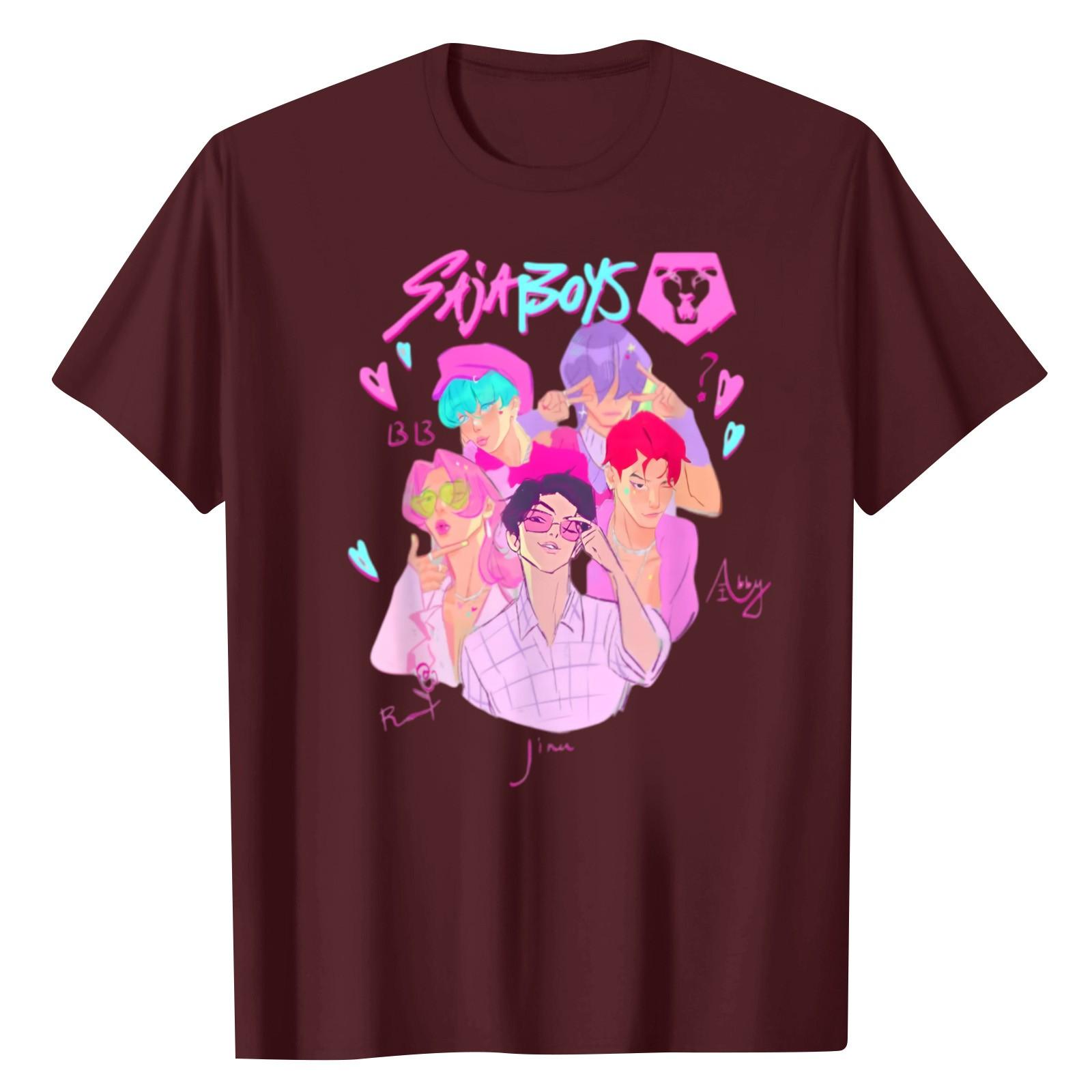 

Футболка с короткими рукавами и круглым вырезом для мальчиков и девочек 150 винный