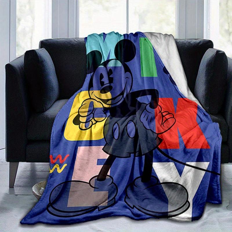 1 Stück, Mickey Maus Heimdekor Decke Weicher Überwurf für Sofa, Bett, Reisen
