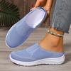 Shoes women's summer new women's half slippers breathable fashion lightweight versatile women's shoes casual one-pedal mother shoes