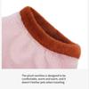 Winter Cat Clothes Thickened Warm, Cartoon Embroidery Plush Pet Coat for Cats – 4 Sizes S-XL