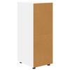 Storage Cabinet White 40 x 48 x 105 cm Engineered Wood
