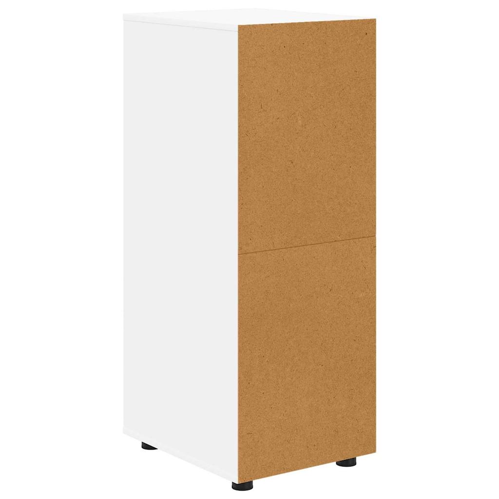 Storage Cabinet White 40 x 48 x 105 cm Engineered Wood