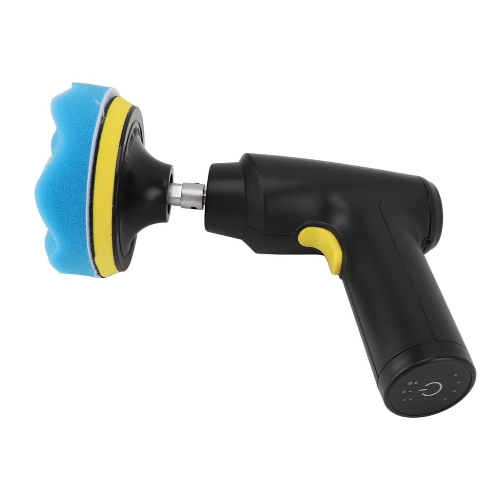 Trådløs poleringsmaskin med buffer USB-oppladbar 3 hastigheter justerbar bærbar elektrisk poleringsmaskin