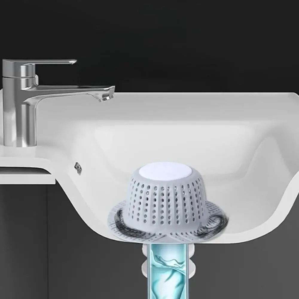 Anti-odor Shower Floor Drain Silicone Bathtub Drain Cover Plug Floor Drain Bathroom