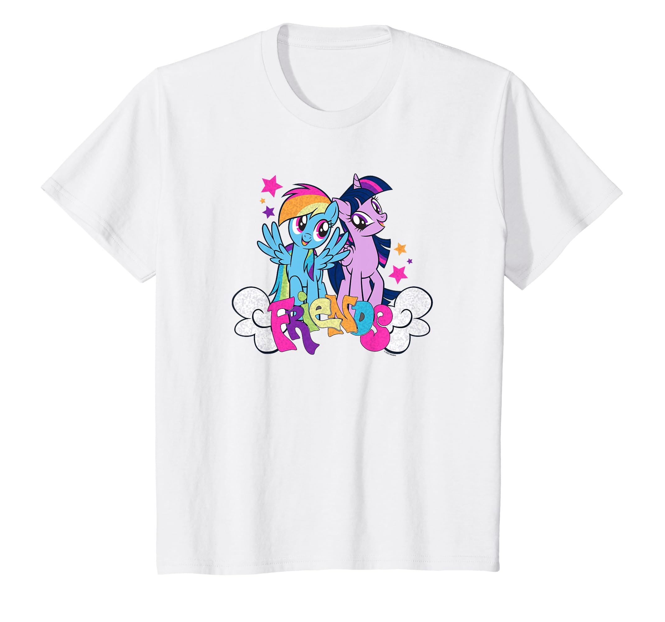 Kids My Little Friendship Is Magic Rainbow Twilight Friends Pony T-Shirt белый