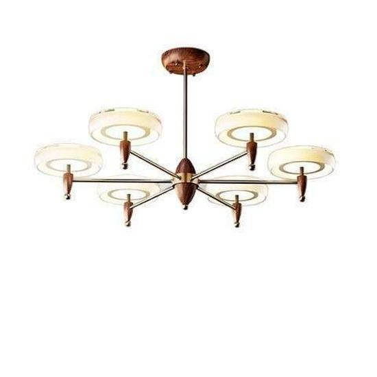 French Vintage Style Modern Minimalist Chandelier for Dining, Study, Bedroom, or Aisle