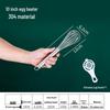 Manual 304 Stainless Steel Egg Whisk Set