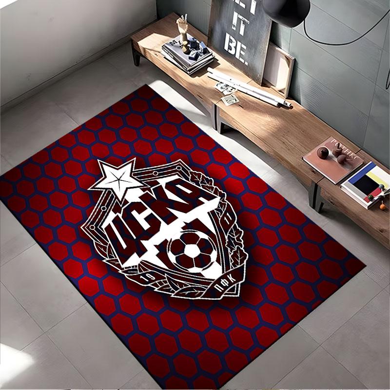 CSKA Football Team Emblem Suitable As a Non-slip Mat for the Living Room or Bedroom Sofa
