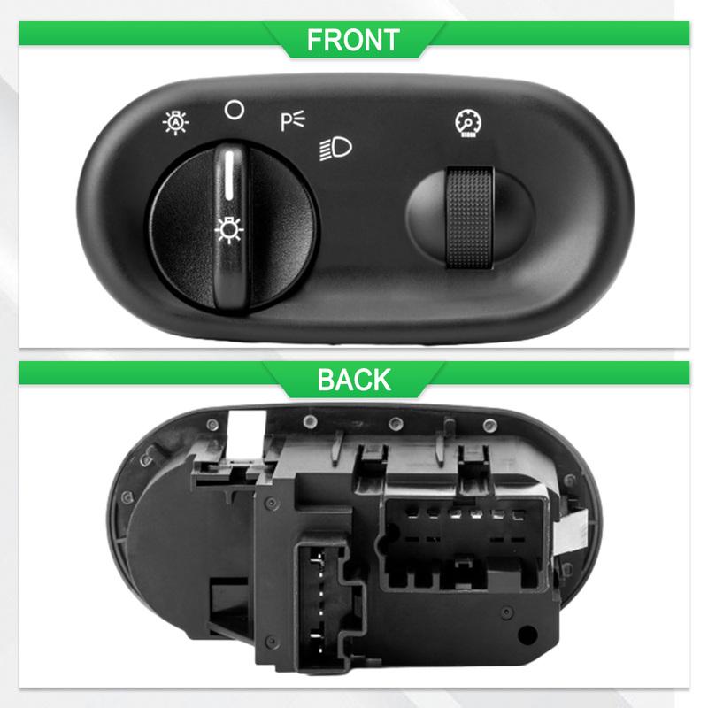 2L1Z11654BAA for Mercury Mountaineer 2004–2005 Auto Headlight Switch 1S3650 Car Light Control Switches 6 and 5 P Black
