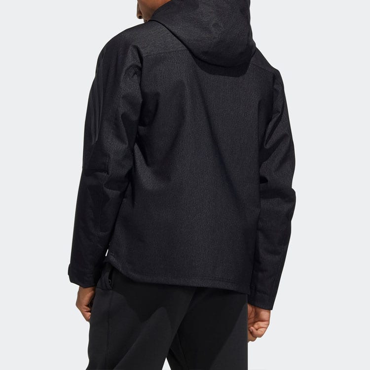 Adidas Jackets Men's Black Hooded Moderate Other HE9904
