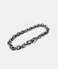 Sheen666 579 Link Silver Bracelet Skull Clip