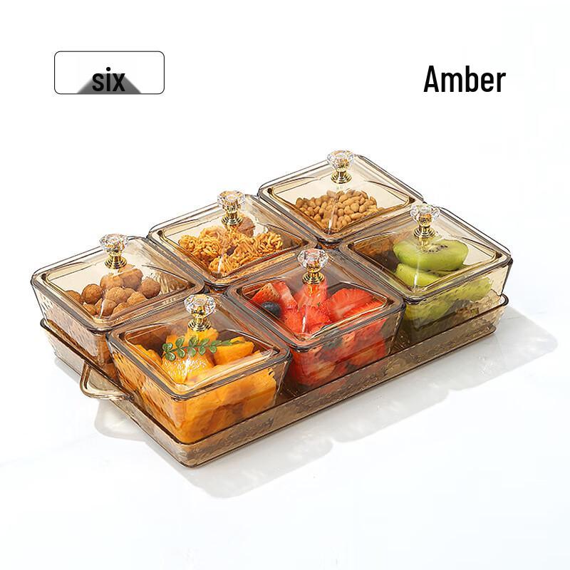 European Style Six-Compartment Candy Tray