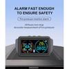 Smart Solar Power TPMS Car Tire Pressure Monitoring System Alarm Tyre Air Pressure Meter Gauge Temperature Warning 4 Sensors
