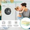 2 Stück 110cm Baby Mulltuch Weiches Baumwoll-Wickeltuch für Kinderbett Kinderwagen Neugeborene Baden
