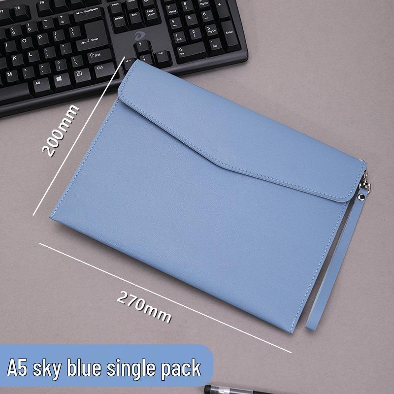 Leather A4/A5 Handle Briefcase & File Bag with Logo Printing Option