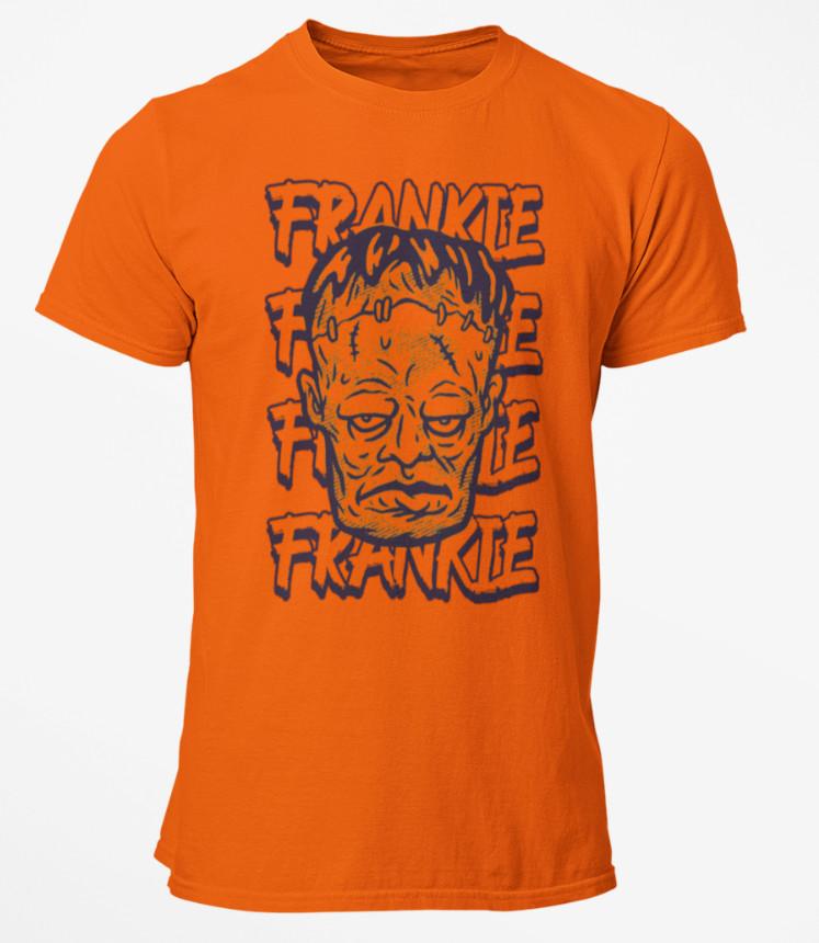 Frankie Shirt Classic Horror Movie Scary Monster Frankenstein Halloween T shirt