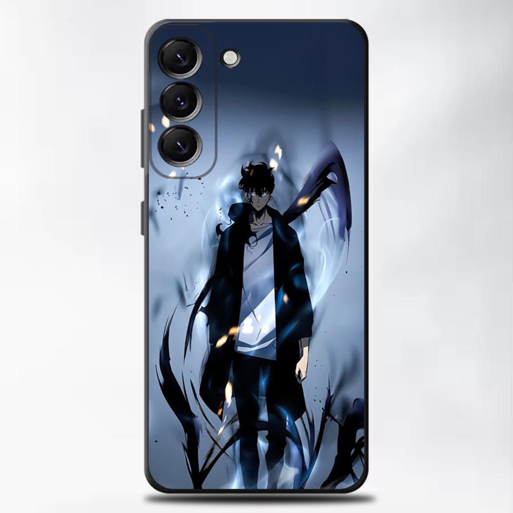 1 Stück Solo Leveling Cooles Anime Handyhülle Für Samsung Galaxy A13,A21s,A22,A31,A32,A52,A53,A71,A80,A91 Weiche Schwarze Abdeckung