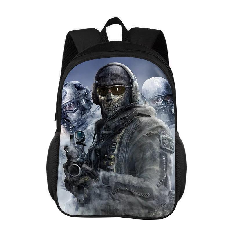Call of Duty printed backpack new trend large capacity is the best campus companion for primary or secondary school student