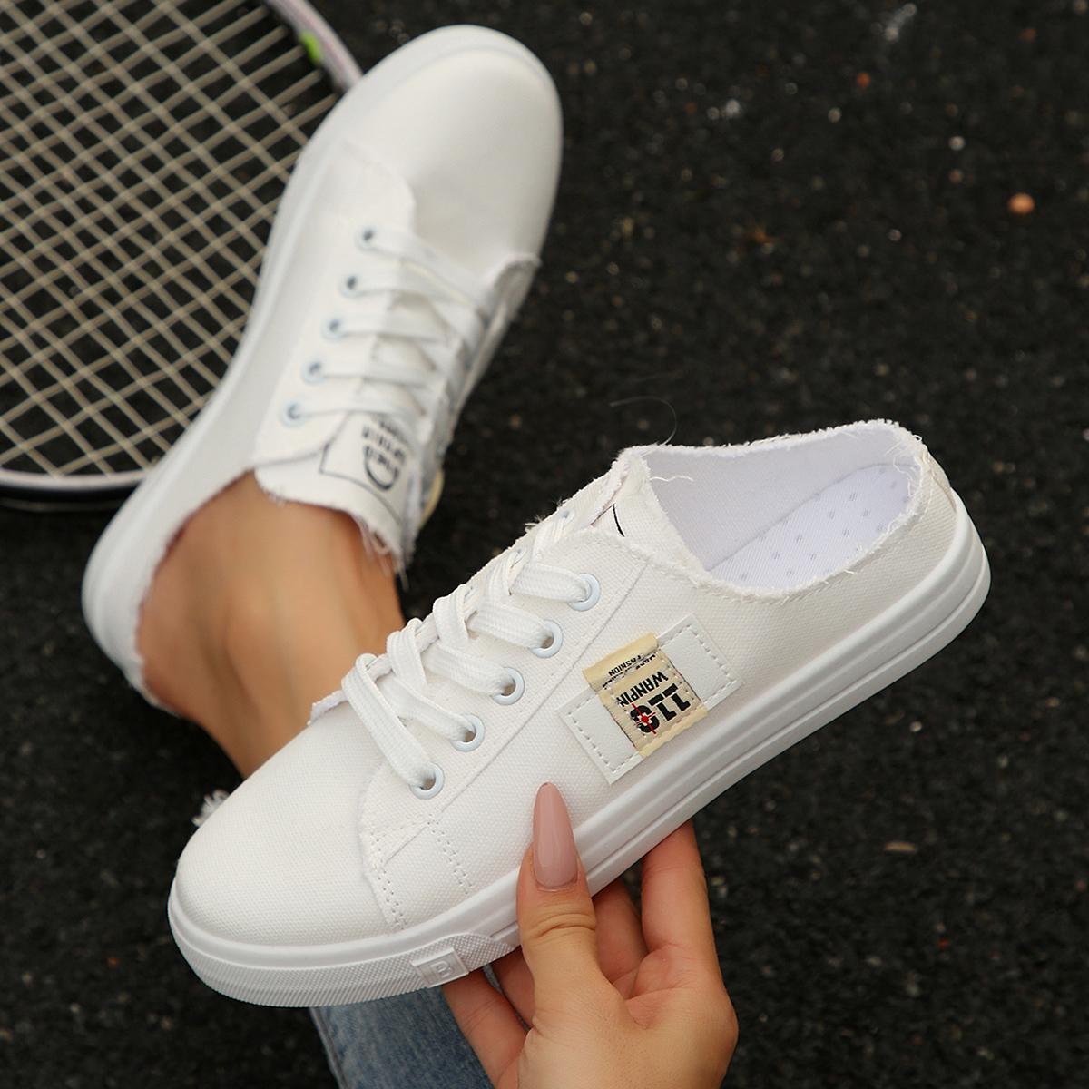 

Fashion Women Breathable Fashion Sneakers Flat Casual Designer Shoes Women Vulcanize Anti-slip Walking Flat Sneakers Zapatos De Mujer 35
