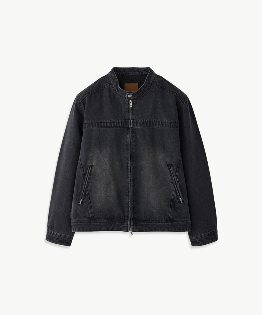 Veste de motard en jean Stco Diems_Noir (Coupe Classique)_Ddjxa72Csb