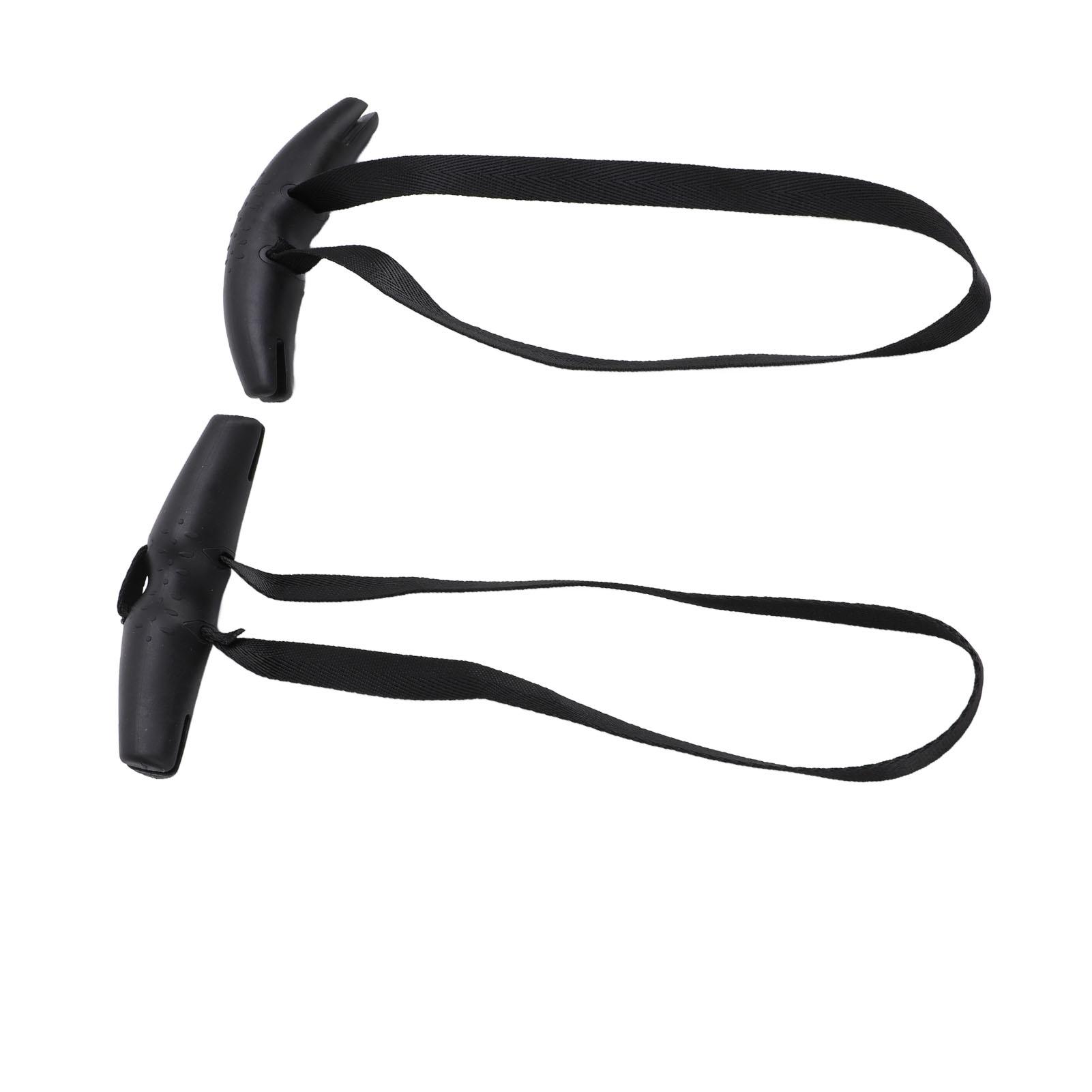 

2 шт. ручки для подтягиваний, силиконовые нейлоновые ручки для упражнений в тренажерном зале в форме рога, насадки для тяги вниз для