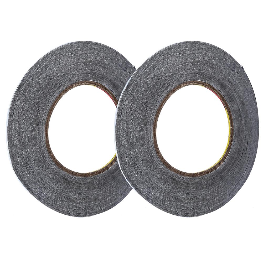 (2Pcs Set) 50M DoubleSided Tape UltralThin Super Sticker for Phone Screen Repair(2mm 0.08in )