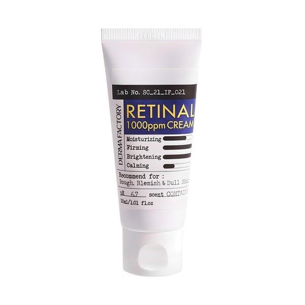 Derma Factory Retinal 1000ppm Night Cream, 30ml