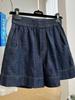 Shorts en Jean Décontractés à Taille Élastique pour Femmes Taille Haute Couleur Unie Jambe Large Pantalon Décontracté d'Été Shorts en Jean Bas