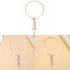 Geometric Pearl And Crystal Necklace For Women And Men Fashion Jewelry