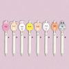 Stray Kids SKZOO Round Cartoon Acrylic Clip Retractable Pen, Cute Cartoon Kpop Stationery for STAY Fans
