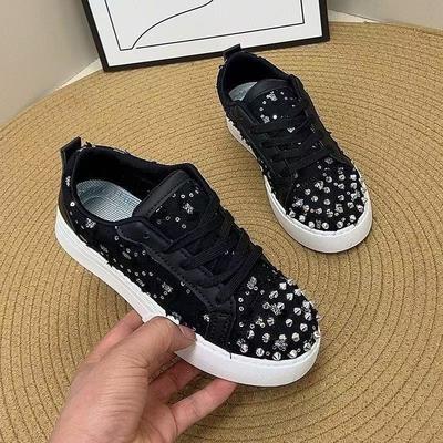 Nouvelle tendance campus chaussures à semelle rouge couple à lacets haute valeur rivets décontractés avec chaussures à forets