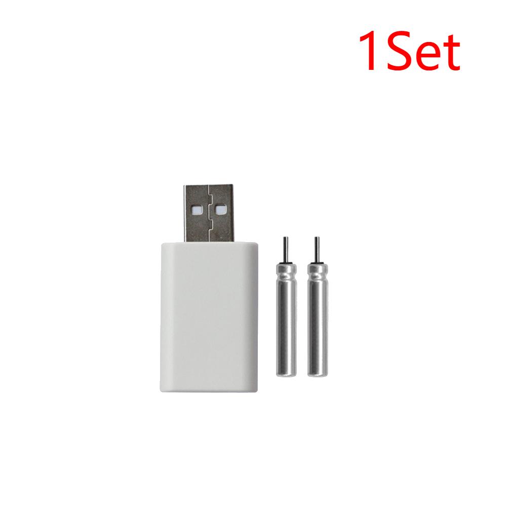 1-5 Set Night Fishing Glow Stick with USB Charger CR425 Rechargeable Night Fishing Float Electronic Float Fishing Accessories