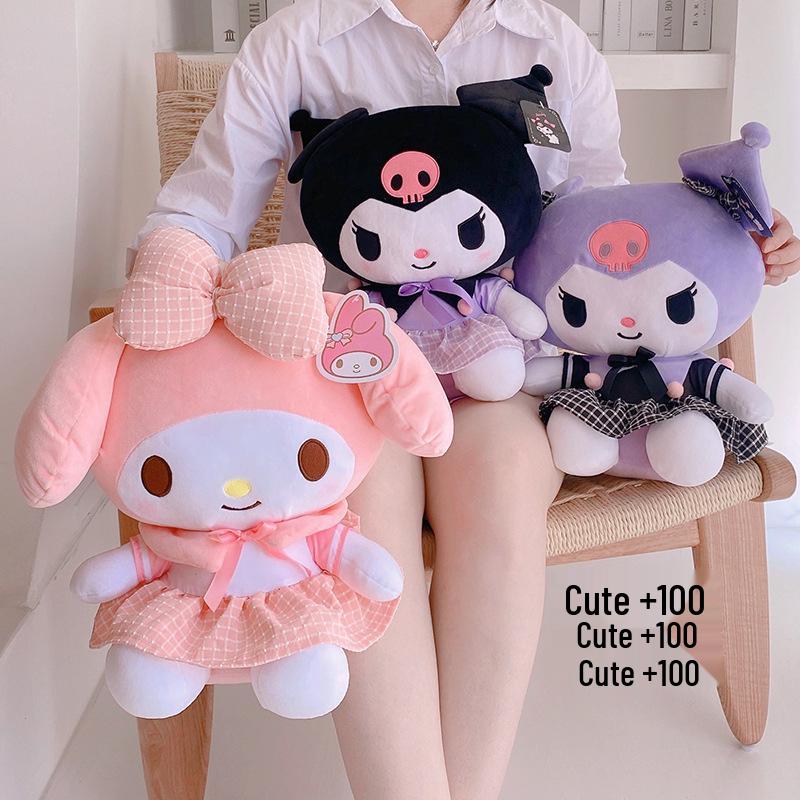 Sanrio Kuromi Plüschpuppe - Echte Serie Geschenk