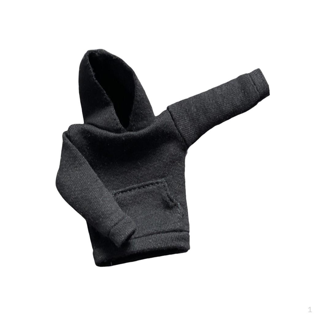 1/12 Female Hoodie Clothing for Doll 6 inch Collectable Action Figure Accessories
