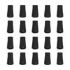 20pack Hikes Protectors Caps Tip Rubber Basket Walking Stick Tip Protectors Protective Walking Stick Accessory