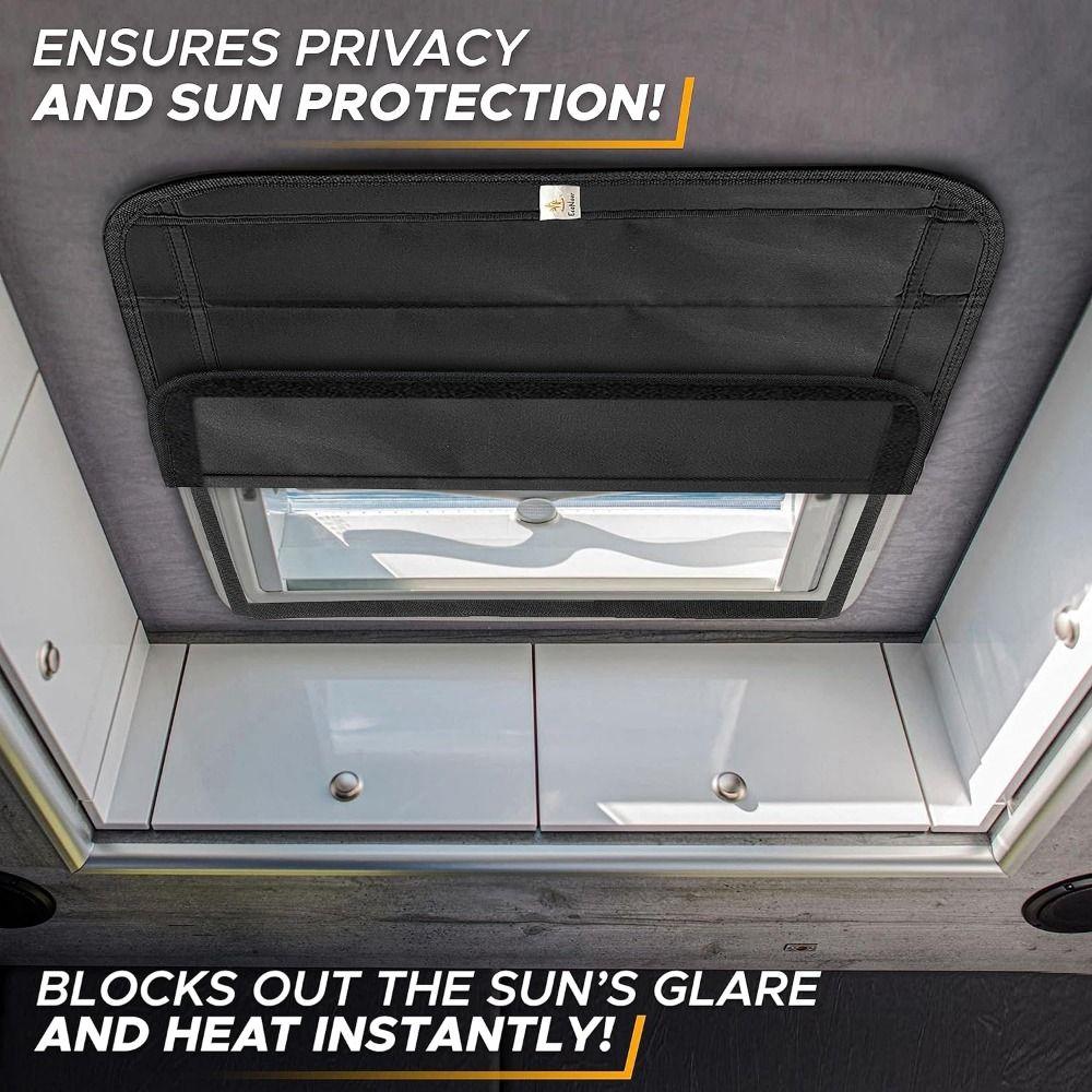 Waterproof Skylight Sunshade Collapsible Sunroof Curtain Universal Interior Sun Protector  Car