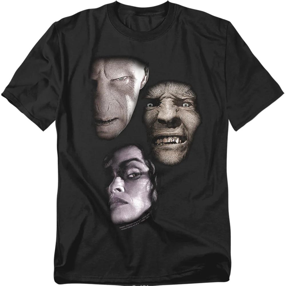 

Harry Potter Villian Heads Mens T Shirt Black XL