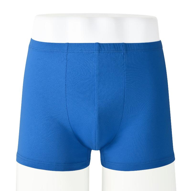 Men's Underwear Cotton Flat Cornered Middle-aged and Elderly Plus Size High Waist Loose Shorts