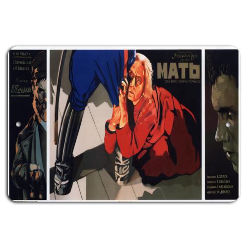 Mother Soviet Film Drama Vintage Metal SignAluminum 20x30cm(7.8x11.8inch)