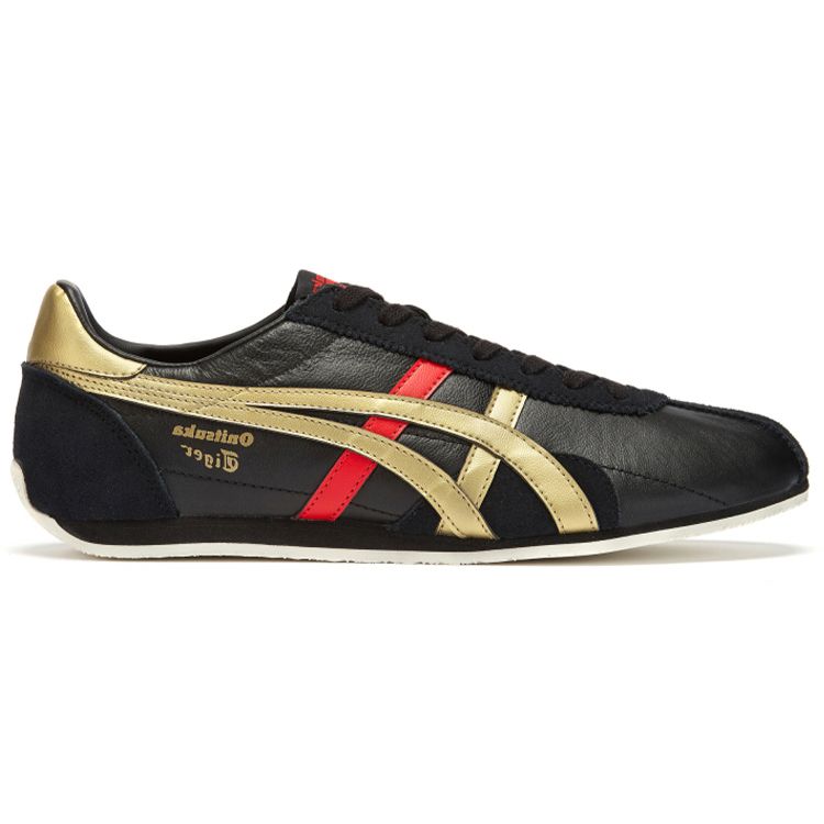 Onitsuka Tiger Unisex Runspark Black Gold Red 1183B480-001