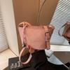 Today's popular small bags for women's summer new simple and versatile shoulder messenger bags casual bucket bags