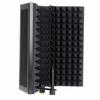 Sound-absorbing Cover Microphone Sound Insolation Shield Screen Sound 3 Plate Foldable Recording Microphone Wind Screen Board New